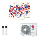 LG Multisplit MU4R25 + Gallery Special A12GA1 + A12GA1