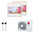 LG Multisplit MU4R25 + Gallery Premium A12GA2 + A12GA2