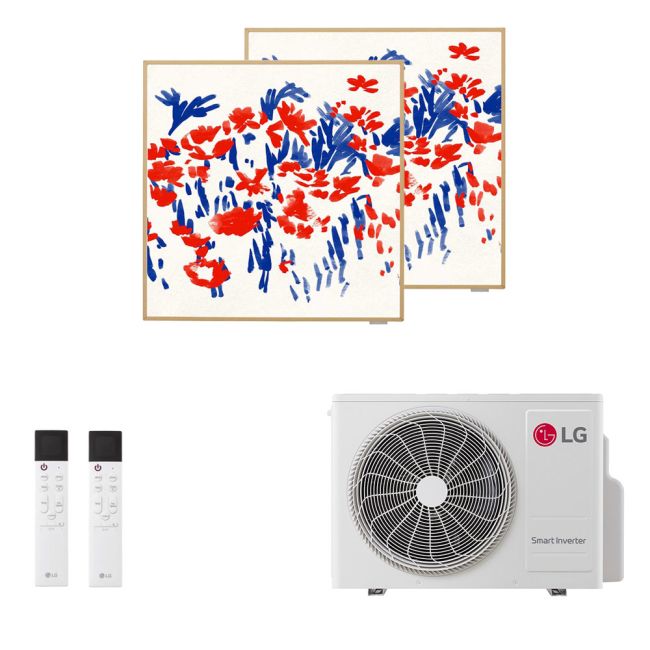 LG Multisplit MU3R19 + Gallery Special A09GA1 + A09GA1