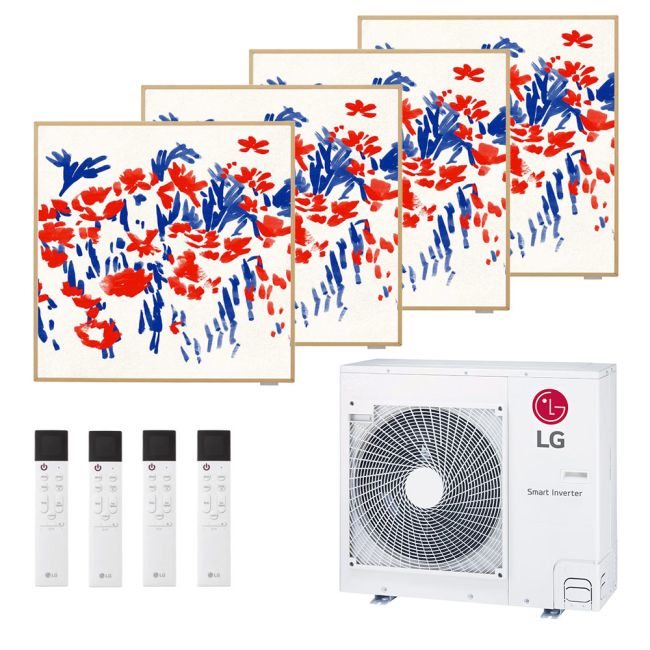 LG Multisplit MU5R30 + Gallery Special A12GA1 + A12GA1 + A12GA1 + A12GA1