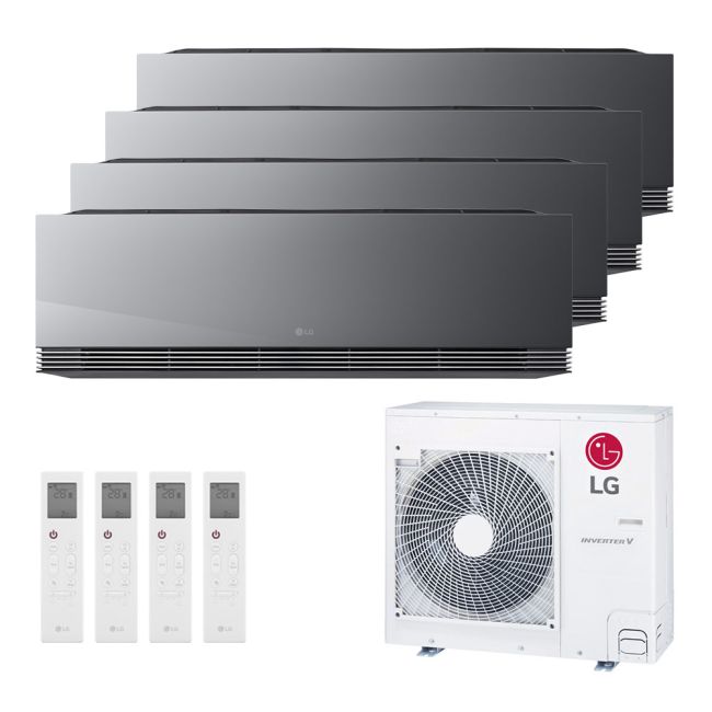 LG Multisplit MU5R40 + ARTCOOL AI AIR Mirror AA12SP + AA12SP + AA12SP + AA12SP